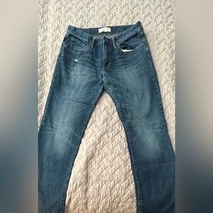 Gap 1969 Straight Jeans Mens 32x34 Medium Wash Classic Denim